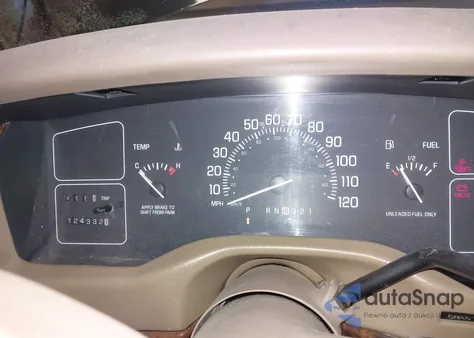 1995 Buick Roadmaster Estate z USA, uszkodzony, nr VIN 1G4BR82P6SR406124